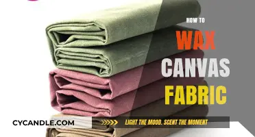 Mastering the Art of Waxing Canvas Fabric: A Step-by-Step Guide