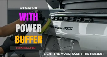 Effortless Shine: Mastering Car Waxing with a Power Buffer