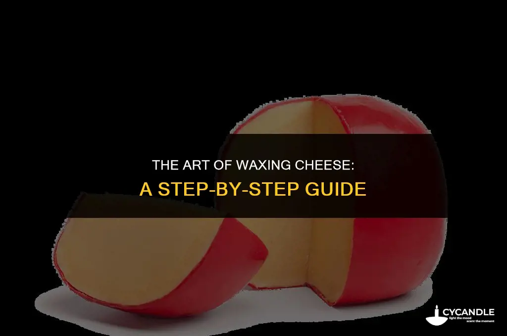 how to wax cheese
