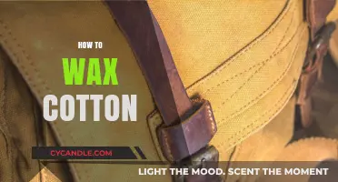 Mastering the Art of Waxing Cotton: A Step-by-Step Guide
