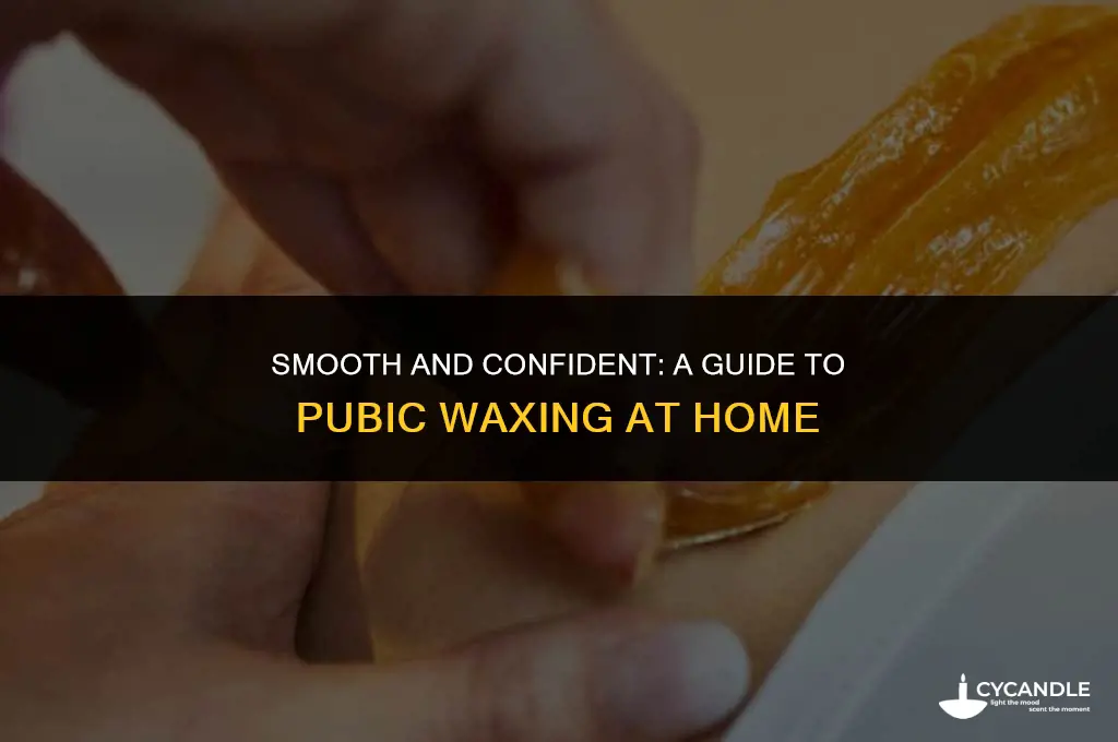 how to wax pubic