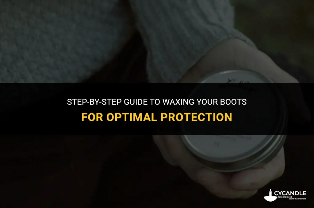 how to wax your boots