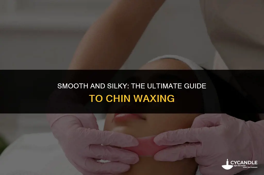 how to wax your chin