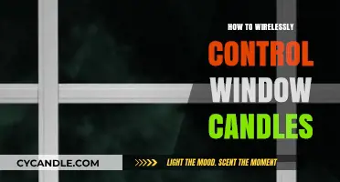 Smart Window Candles: Wireless Control for Your Home