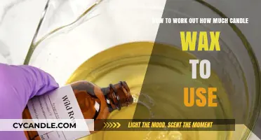 Mastering Candle Making: Calculating the Perfect Wax Quantity