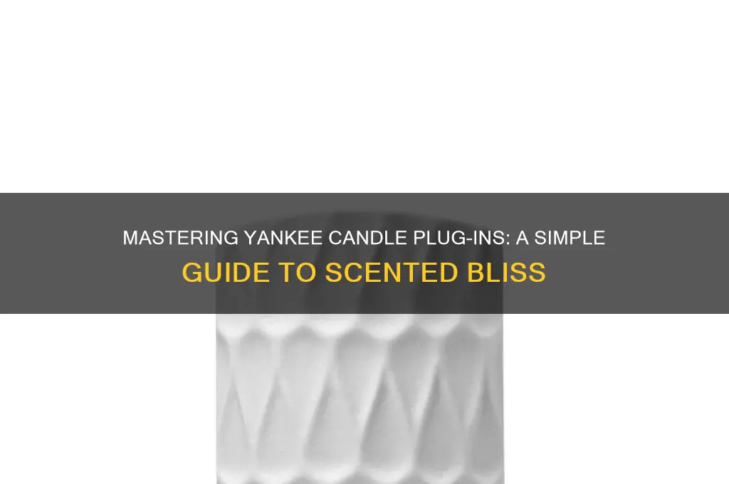 how to work yankee candle plug in