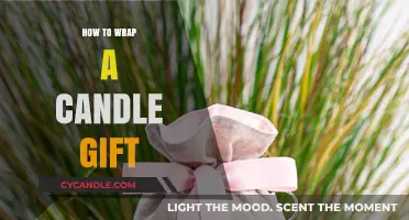 Creative Ways to Wrap a Candle Gift
