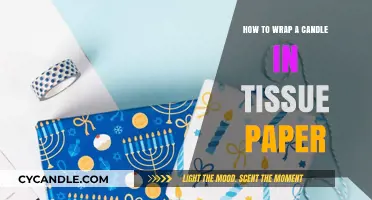 Tissue-Wrapped Candles: A Step-by-Step Guide