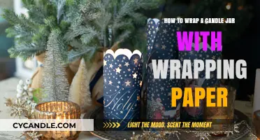 Creative Wrapping: Candle Jars
