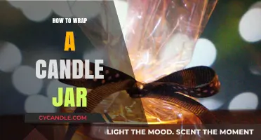 Creative Ways to Wrap a Candle Jar