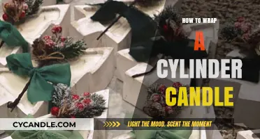 Creative Ways to Wrap Cylinder Candles