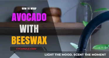 Eco-Friendly Avocado Storage: Wrapping with Beeswax for Freshness