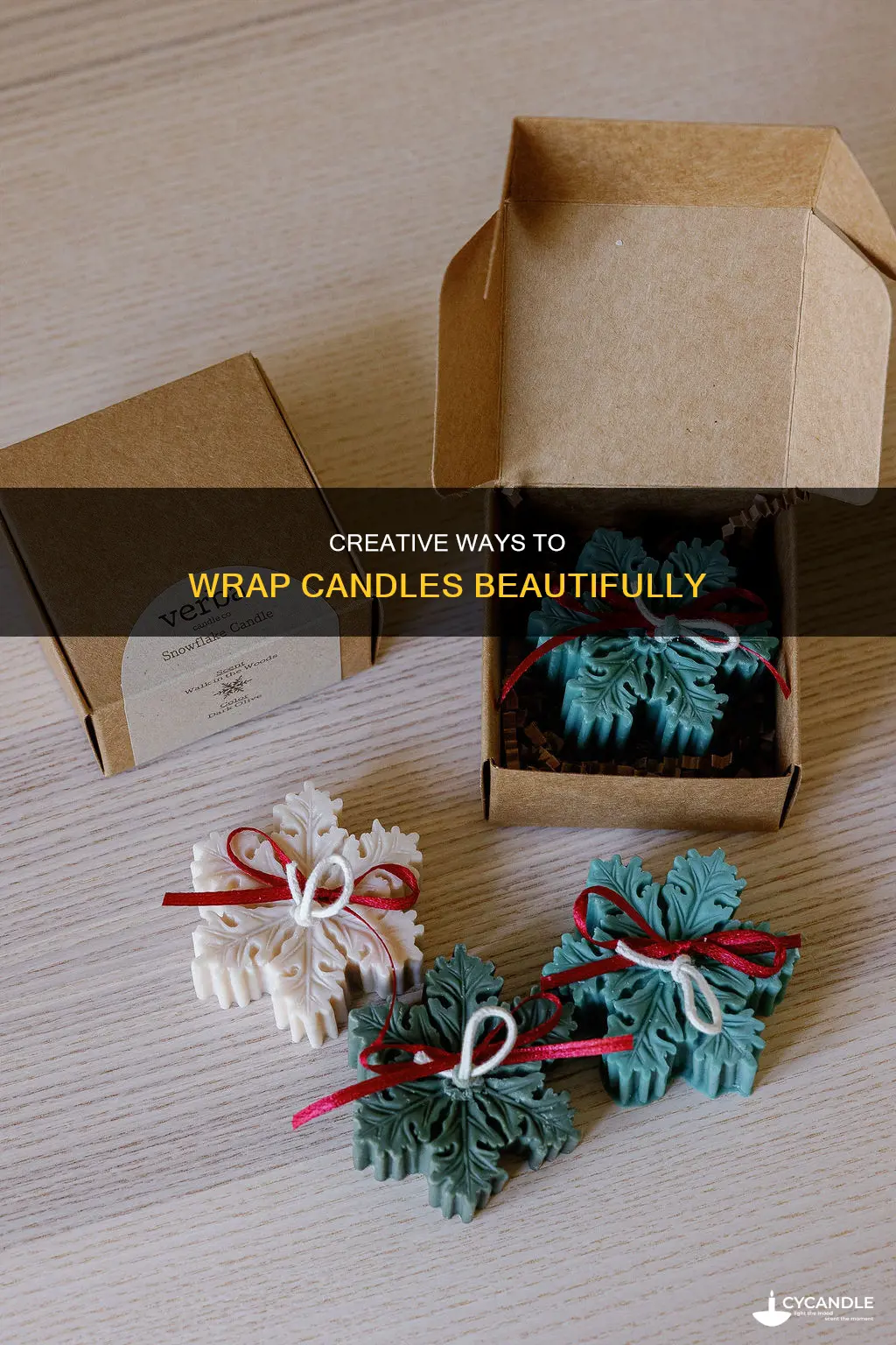 how to wrap candles