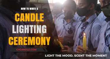 Crafting a Meaningful Candle Lighting Ceremony: A Step-by-Step Guide
