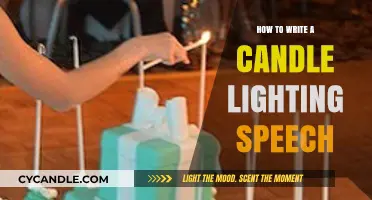 Crafting a Heartfelt Candle Lighting Speech: Tips and Techniques