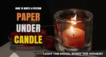 Writing Petitions: Candlelit Magic