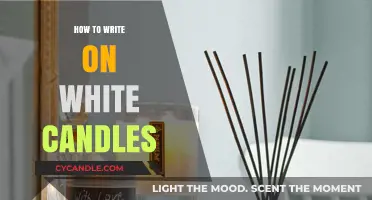 Creative Candle Art: Writing on Wax
