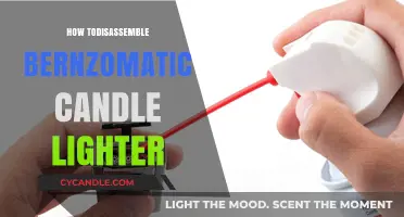 Step-by-Step Guide to Disassembling Your Bernzomatic Candle Lighter Safely