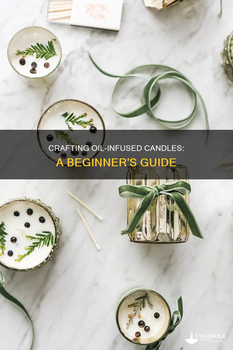 how tomake oil infused candles