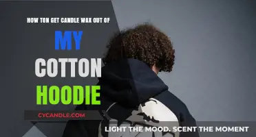 Effective Ways to Remove Candle Wax from Your Cotton Hoodie