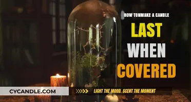 Extending Candle Life: Keep the Cover, Maintain the Flame