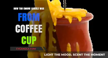 Easy Steps to Remove Candle Wax from Your Coffee Cup