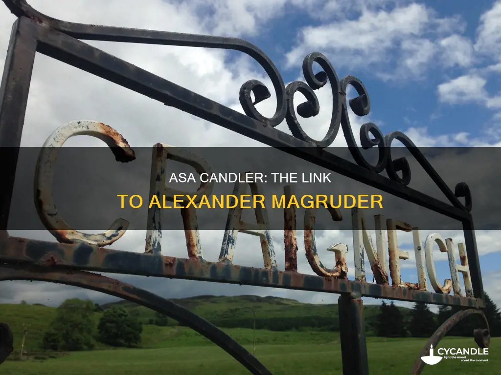 how was asa candler connected to alexander magruder