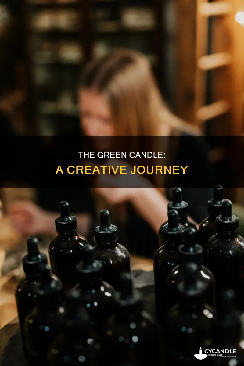 how was the green candle created