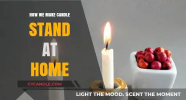 DIY Candle Stand: Easy Homemade Crafting Ideas for Your Home