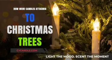 Candles on Christmas Trees: How Were They Attached?