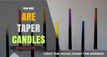 Taper Candles: Understanding Their Standard Width