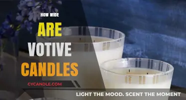 Votive Candles: Understanding Their Standard Width