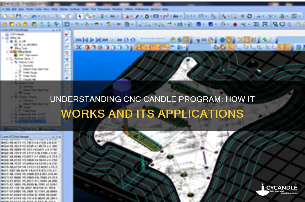 how works candle program for cnc machines