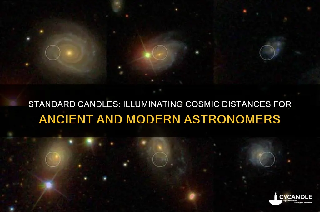 how would astronomers ancient or modern use a standard candle