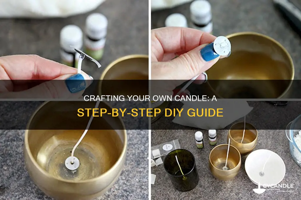 how yo make a candle
