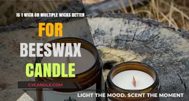 Single vs. Multiple Wicks: Which is Best for Beeswax Candles?