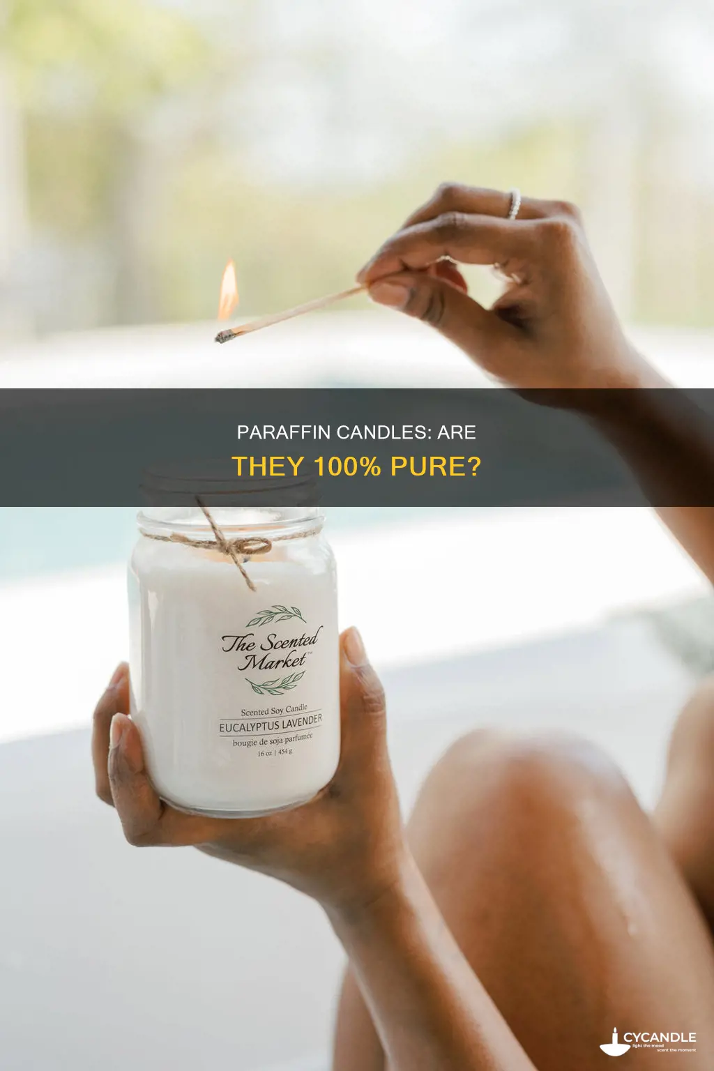 is a candle 100 paraffin