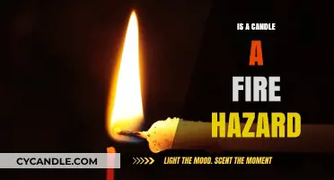 Candles: Fire Hazards and Safety Precautions