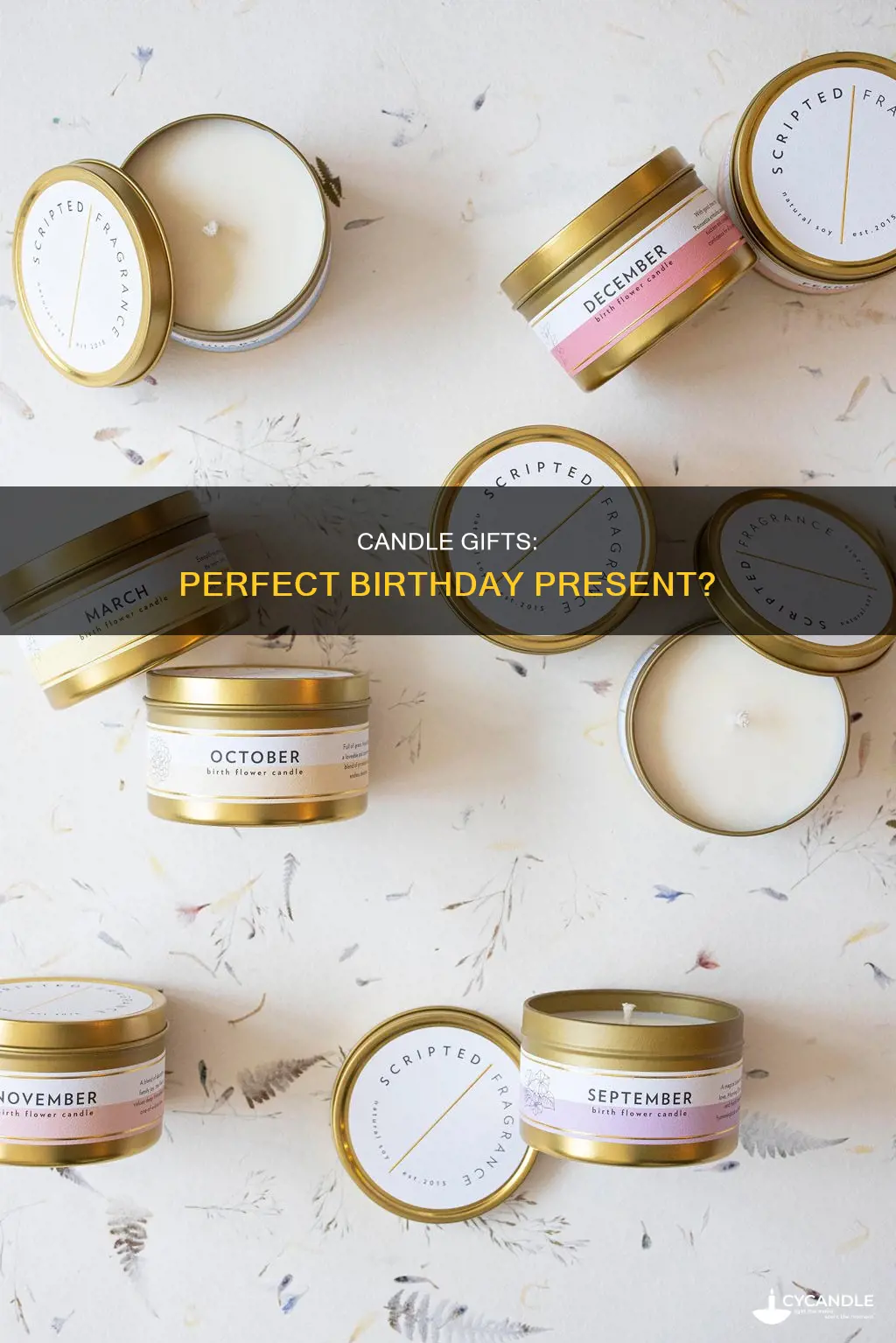 is a candle a good birthday gift