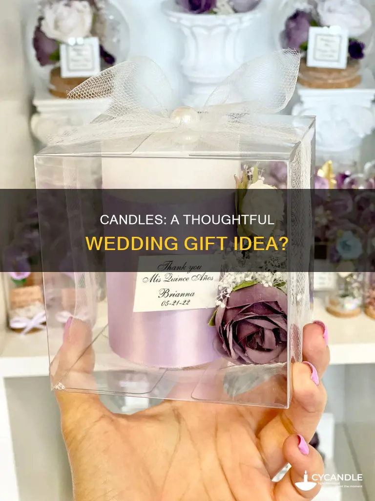 is a candle a good wedding gift