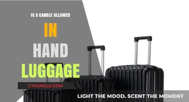 Candles in Hand Luggage: What's Allowed?
