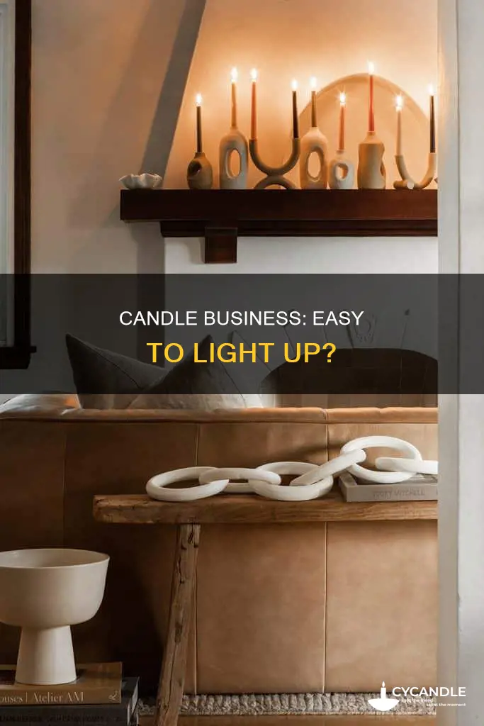 is a candle business difficult to start