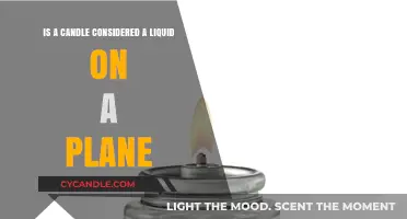 Candles: Liquids or Solids When Flying?
