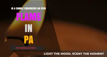 Candle Safety: Open Flame Laws in PA