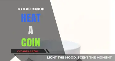 How a Candle's Flame Heats a Coin
