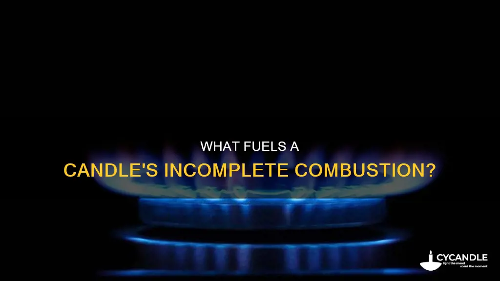 is a candle flame a complete or incomplete com