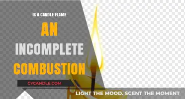 What's Behind Candle Flames: Incomplete Combustion?