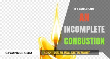 Candle Flames: Incomplete Combustion or Not?