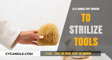 Can Candles Sterilize Tools?