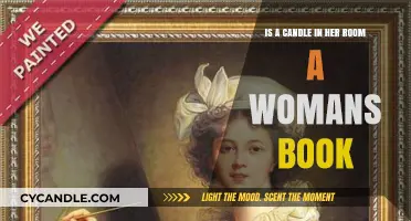 The Candle's Flame: A Woman's Bookish Haven